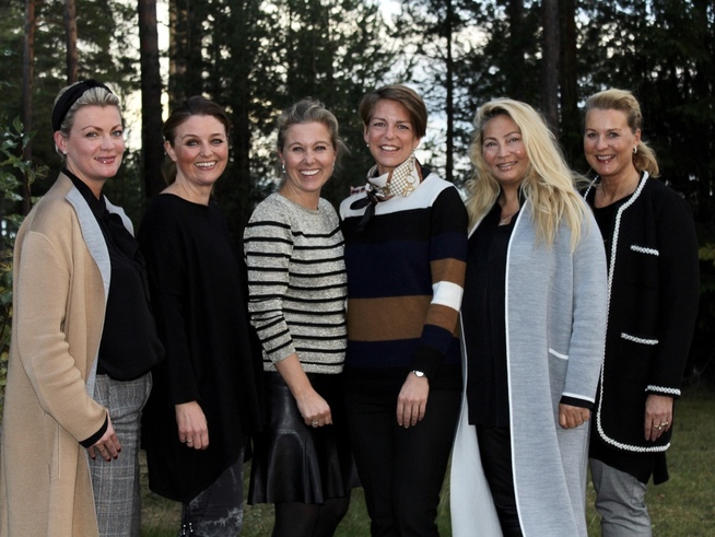 <p>LEDELSEN: Anja Holst Christensen (fra venstre), Aina Børdal, Cecilie Schrøder, Beate Rognlid, Nina Sandvold og Marianne Bjarstad.</p>
