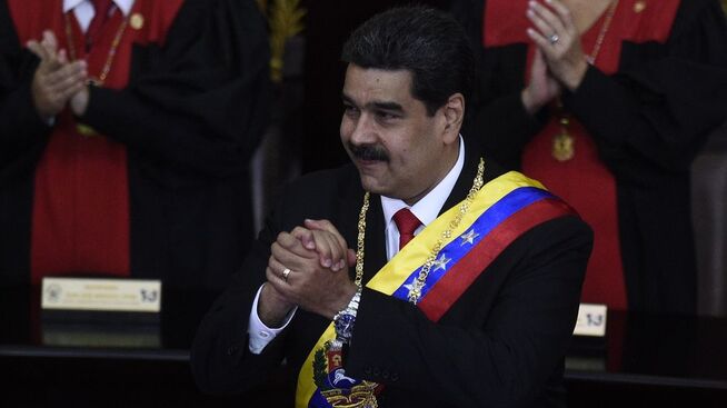 VALGT: Nicolás Maduro har vært president i Venezuela siden 2013, men denne uken har opposisjonen erklært at de tar over makten i landet, noe blant annet USA har anerkjent. Maduro har derimot ikke trukket seg, og han har fremdeles støtte i deler av befolkningen.