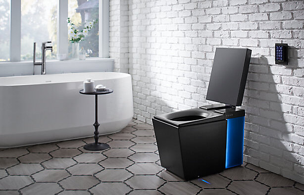 <p><b>SI HEI TIL NUMI:</b> Kohler kommer med nyvinningen The Numi, toalettet du kan snakke til.</p>