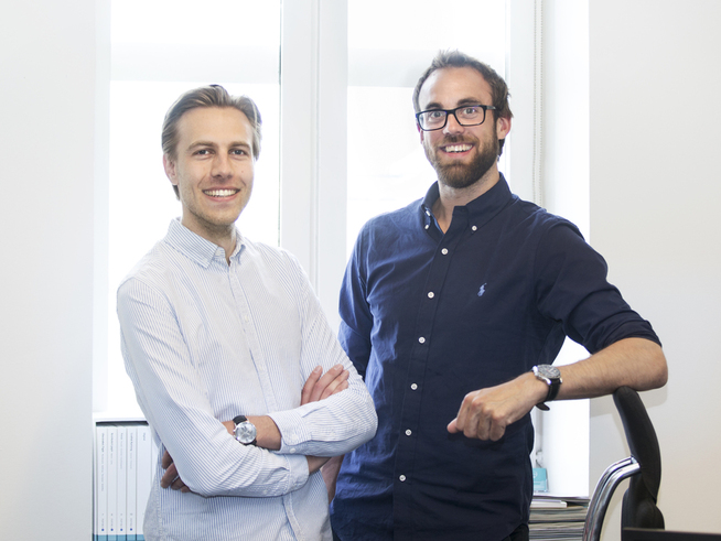 <p><b>GRÜNDERE:</b> Axel Sjøstedt startet opp Cloud Solutions i 2012 sammen med medgründer Håvard Landrø Nilsen.</p>