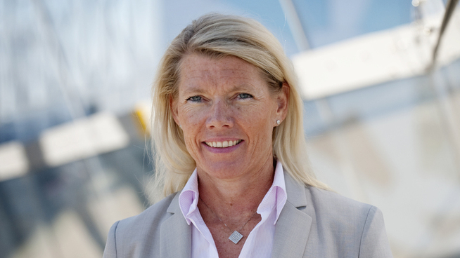 <p><b>GOD FREMTIDSTRO:</b> Konserndirektør for DNBs bedriftsmarked, Kjerstin R. Braathen, mener SSB-tallene om nyetableringer viter om fremtidsoptimisme.</p>