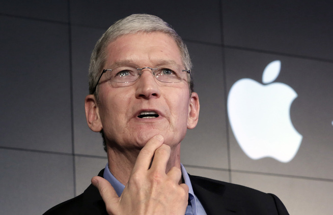 & lt; b & gt; and S & # xD8; KELYSET: & lt; / b & gt; Apple-Sjef Tim Cook har g & # xE5; tt til kamp word FBI. Det f & # xF8; rer med seg oppmerksomhet.