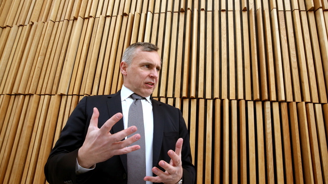 <p><b>TALSPERSON:</b> Tidligere Norske Skog-konsernsjef Sven Ombudstvedt representerer den største gruppen med sikrede kreditorer i Norske Skog.</p>