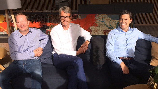 <p><b>OFFSHORE-TRIO:</b> In the summer announced Solstad Offshore, ceo Lars Peder Solstad (t.v.), Aker-the chief Øyvind Eriksen (in the middle) and Rem Offshore ceo Arild Myrvoll that the two companies should slås together. Når the merger is in the harbour will Myrvoll thank for them.</p>
