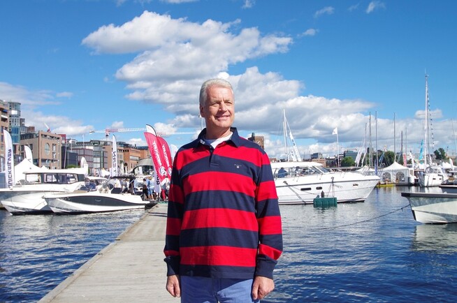 <p><b>SER EN ØKNING:</b> Leif Bergaas er daglig leder i Norboat - Båtbransjeforbundet i Norge. Norboat tror på en vekst for båtsalget i 2017. </p>