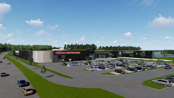 <p><b>BYGGES UT:</b> Töcksfors Shoppingcenter skal utvides med 9.000 kvadratmeter.</p>