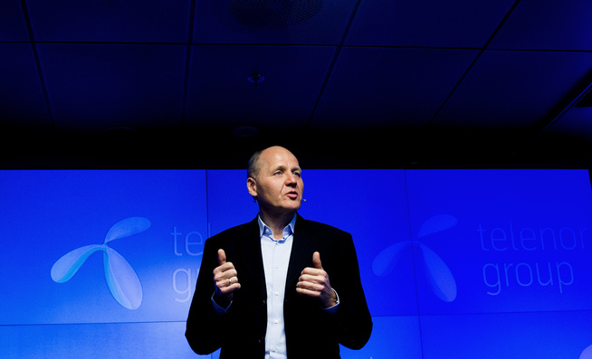 <p><b>KJØPER:</b> Konsernsjef Sigve Brekke i Telenor posisjonerer selskapet og seg selv for å bli med på veksten i det digitale annonsemarkedet.</p>