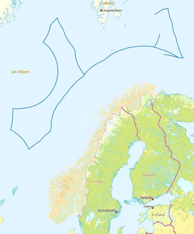 <p><b>GRENSEN:</b> 200 milssonen avbildet i blått.</p>