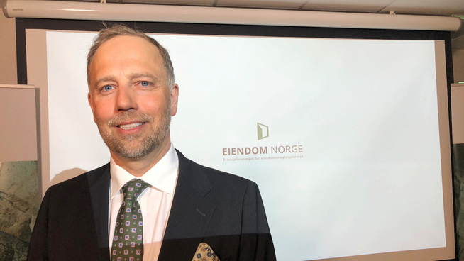 <p><b>FORNØYD:</b> Eiendom Norge-sjef Christian Dreyer.</p>