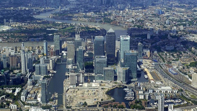<p><b>HØYERE RISIKO ETTER FOLKEAVSTEMNING</b>: Storbritannias EU-utmelding kan stikke hull på boligboblen i London, ifølge UBS. </p>