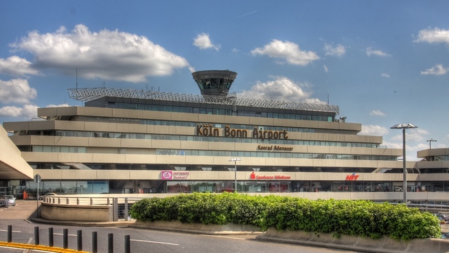<p><b>OPPKALT:</b> Köln Bonn Airport har tilnavnet Konrad Adenauer etter den tidligere tyske statsministeren.</p>