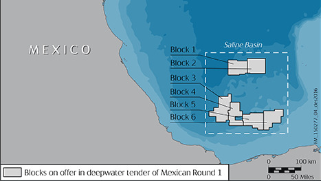 <p><b>ASSIGNMENT:</b> Statoil is awarded block 1 and block 3 in the Salina areaåit.</p>