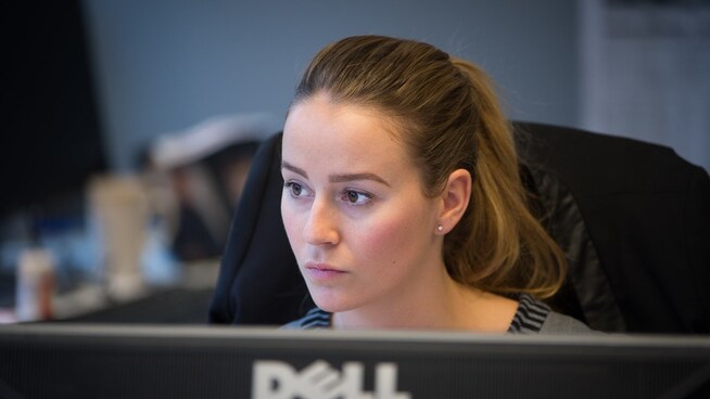 <p><b>VENTER SVAKERE ETTERSPØRSEL:</b> Makroøkonom Nejra Macic i Prognosesenteret.</p>