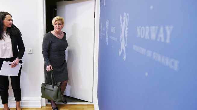 <p><b>HAR SKRYTT AV GJELDSREGISTERET:</b> Men nå møter finansminister Siv Jensen og regjeringen et budskap fra Høyre-politikere om at gjeldsregisteret er mangelfullt, og bør endres.</p>