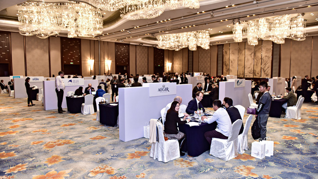 <p><b>MINI-MESSE:</b> De norske aktørene som er i Kina har onsdag møtt potensielle samarbeidspartnere.</p>