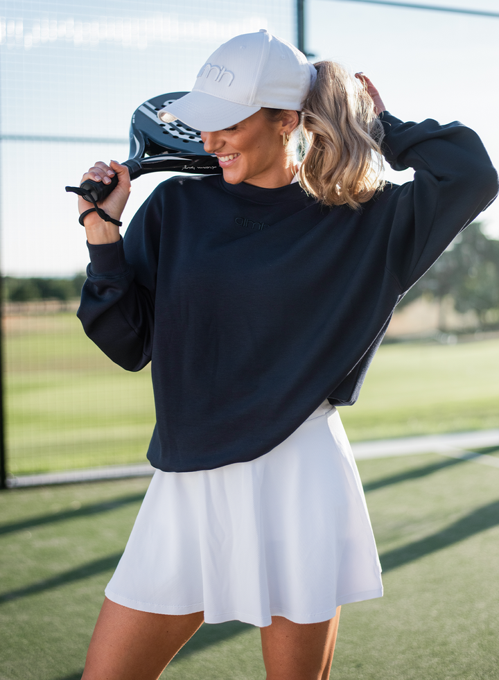Hvitt tennisskjørt 