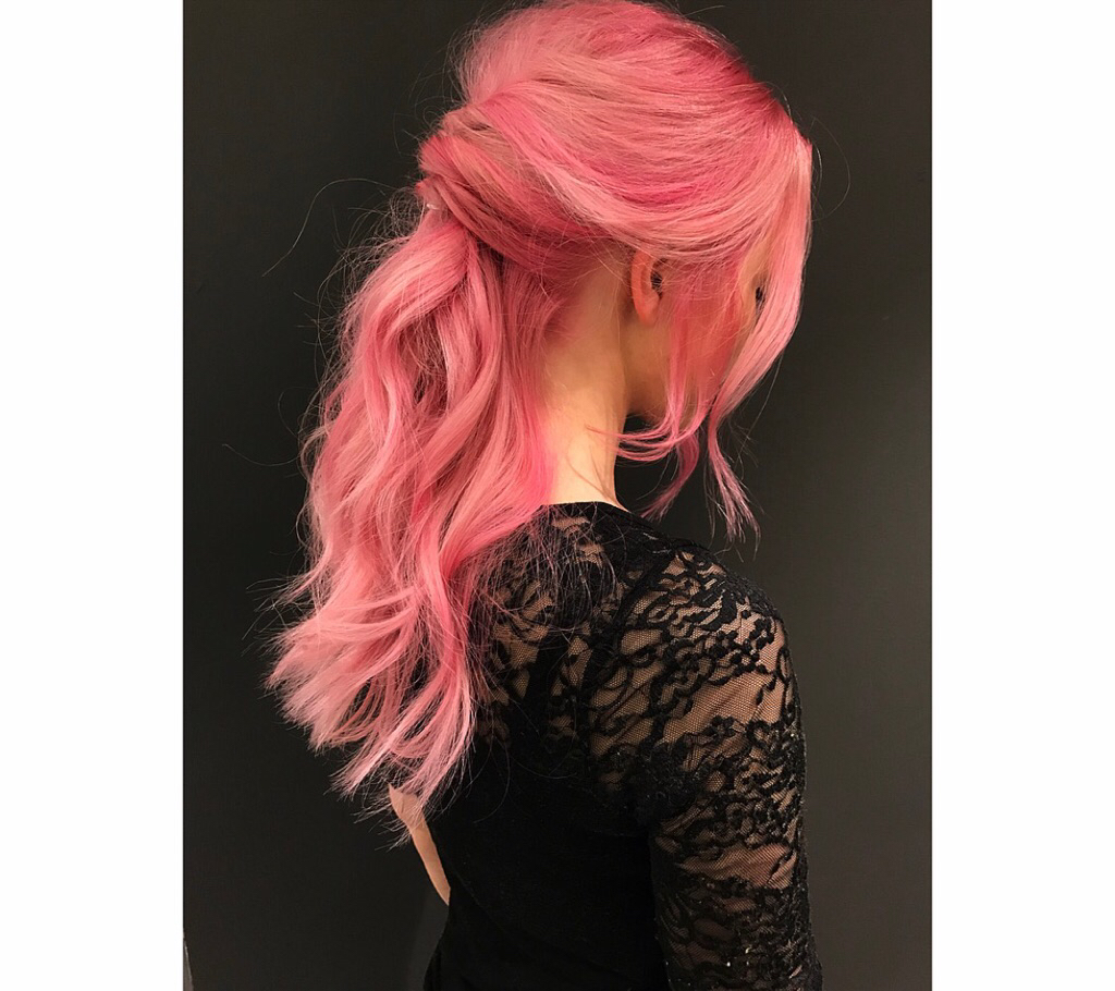 Rosa hår 2