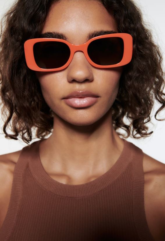 Oransje solbriller