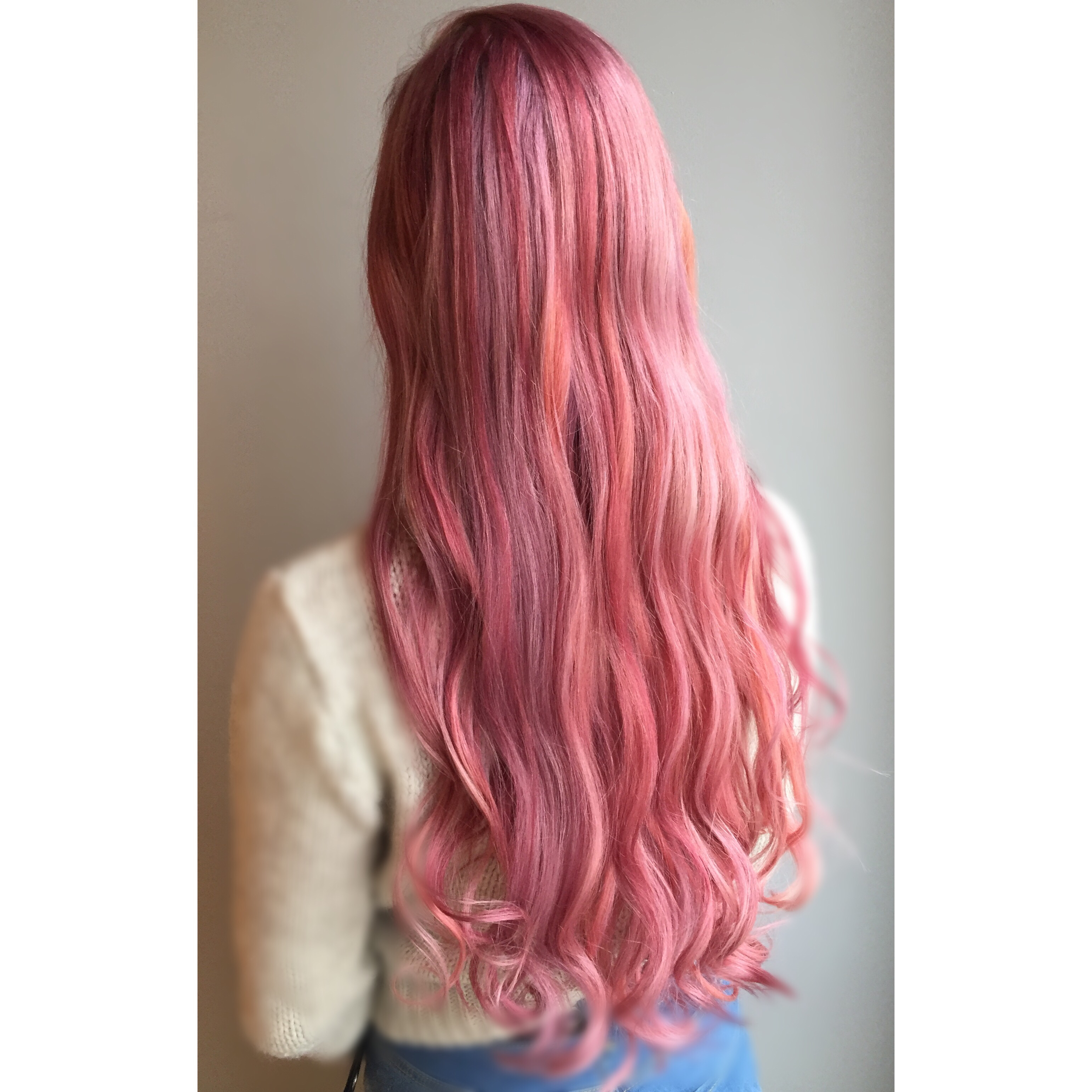 Rosa hår 1