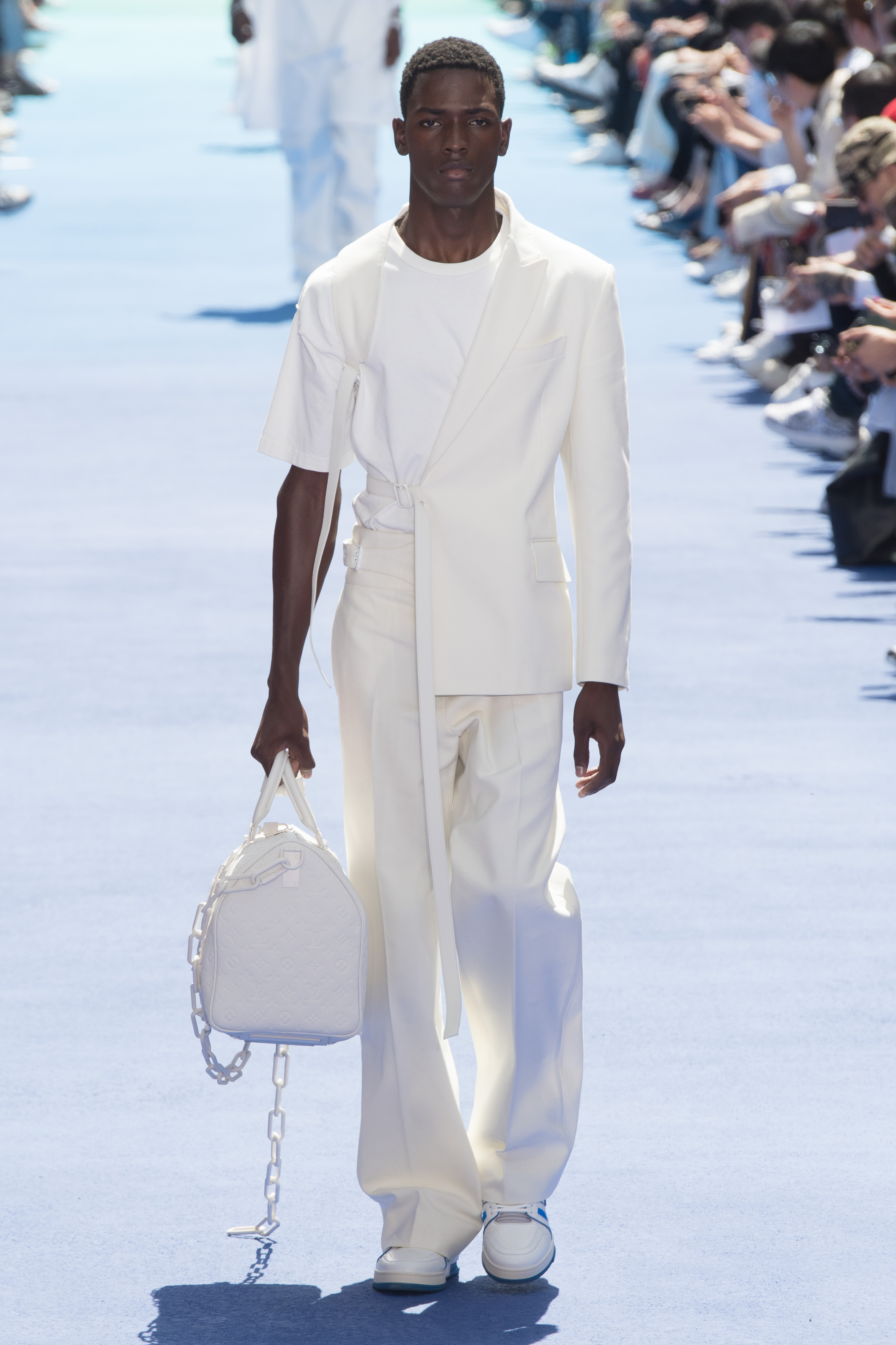 Louis Vuitton herrekolleksjon all white