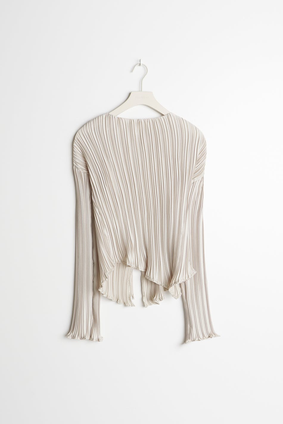 Plissert bluse