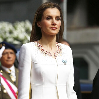 Letizia i Felipe Varela kjole