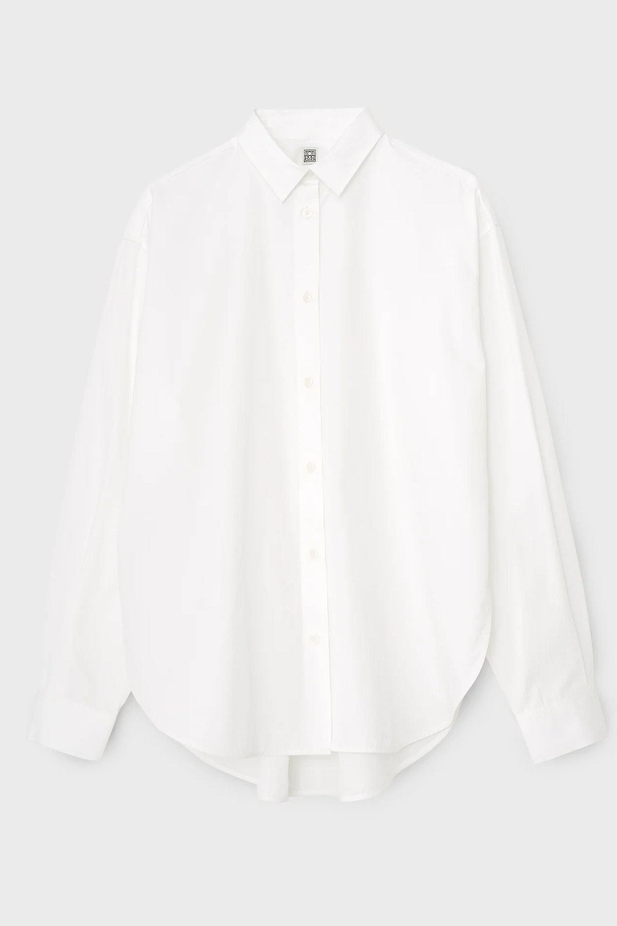Hvit skjorte i bomull