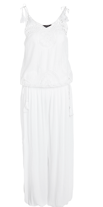 Hvit jumpsuit budsjett