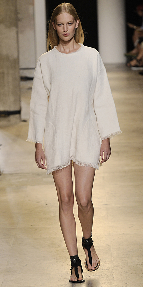 hvite kjoler fra catwalk 2015
