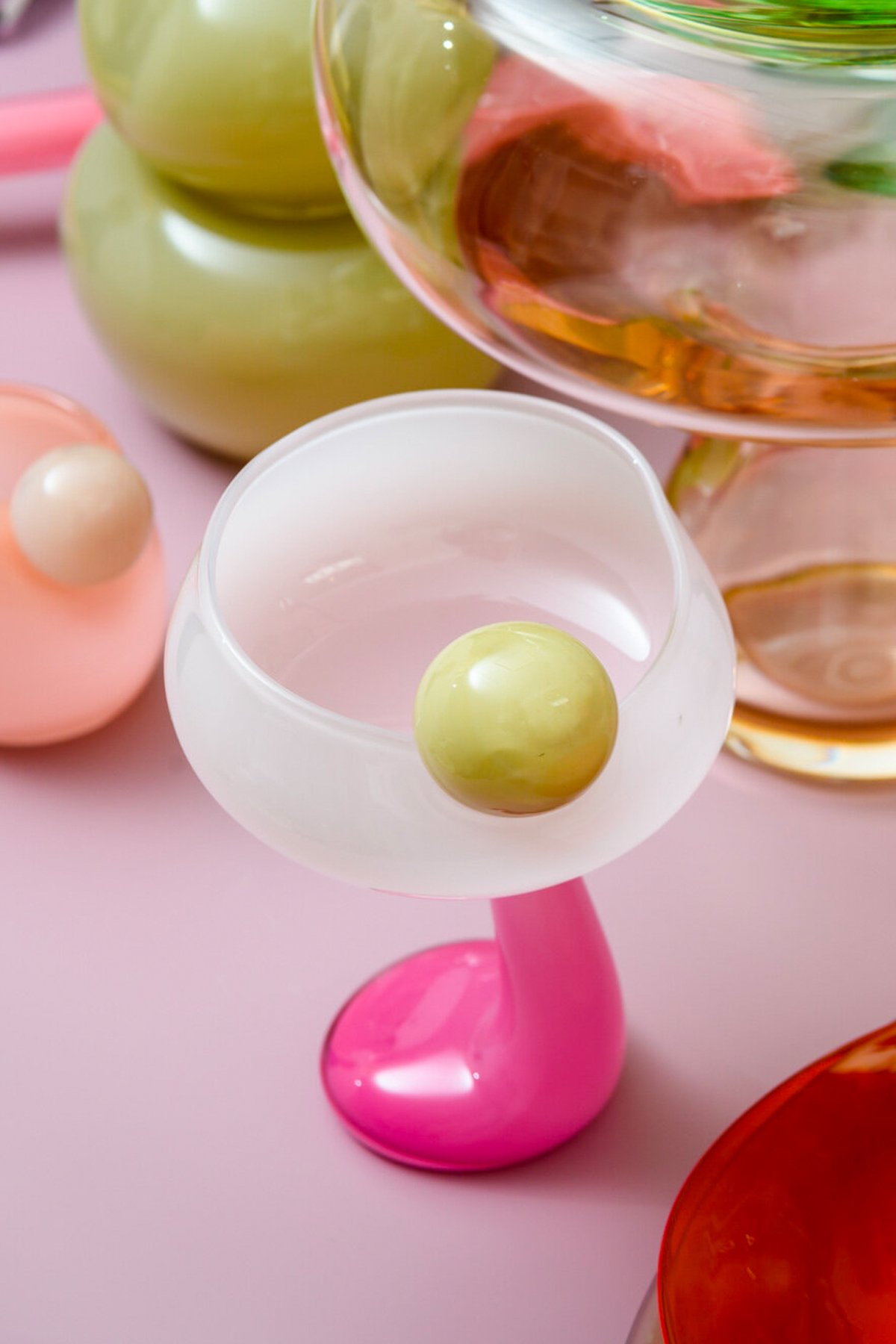 Glass i lekre farger