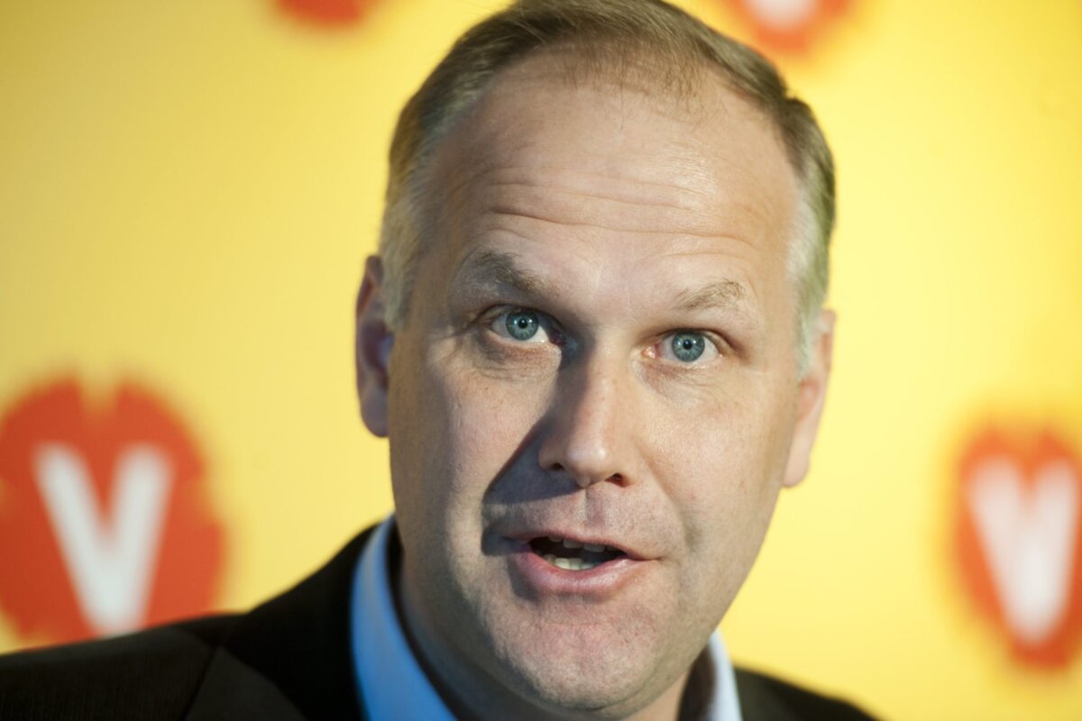 Vänsterpartiets partileder Jonas Sjöstedt