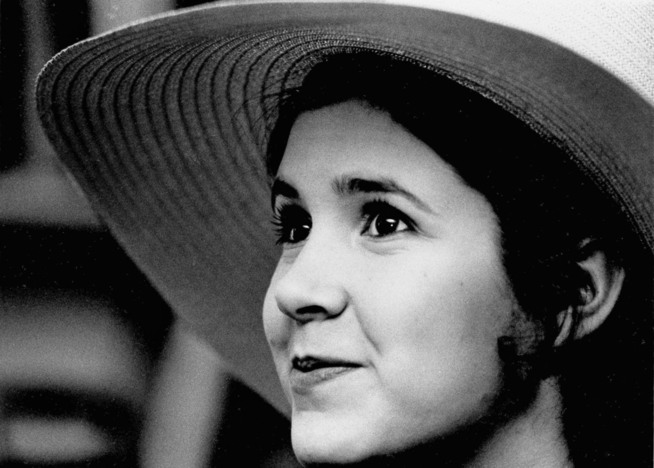 <p>FØR «STAR WARS»: Carrie Fisher as 16-åcall in 1973.</p>