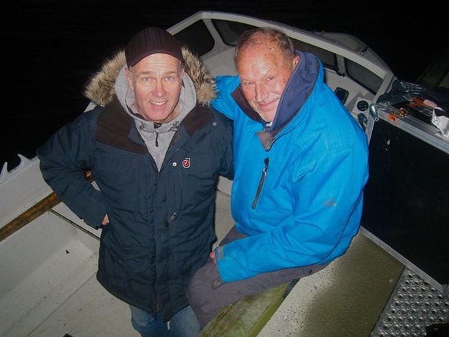 <p>POPPE OG FUGELLI: Regissøren og professoren samarbeidet om en dokumentarfilm som Fugellis siste levetid. </p>