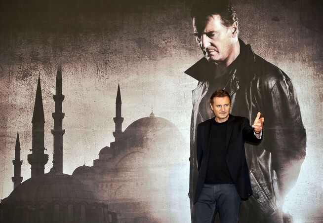 <p>SLUTT: Liam Neeson (65) vil ikke lage flere action-filmer, tiltross for at de er svært godt betalt. Dette bildet er fra en pressekonferanse i Seoul i 2012, hvor han promoterte «Taken 2»</p>