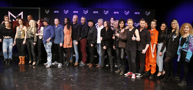 <p>SPENTE: Alle artistene, minus Kristian Valen.</p>