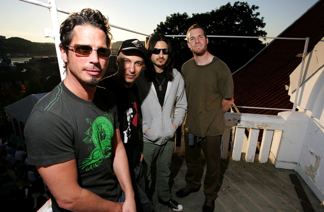 <p>PÅ QUART: Chris Cornell med Audioslave i Kristiansand i 2005.</p>