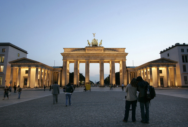 <p>Brandenburg Gate i Berlin.</p>
