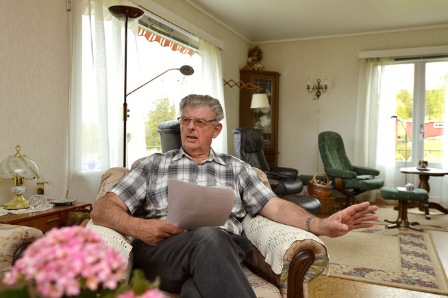 Odd Fagerjord spokesman for the Læstadian church in Norway.  Photo: TERJE MORTENSEN, VG