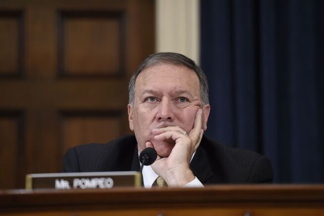 <p>LANGT MOT HØYRE: Pompeo tilhører Tea Party-bevegelsen, er kjent abortmotstander og en ivrig våpentilhenger.</p>