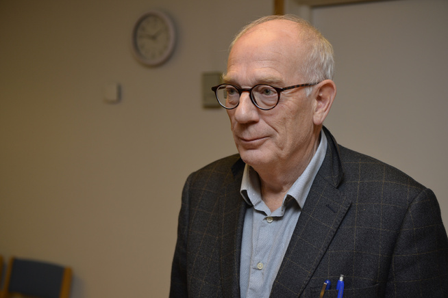 <p> – self-DEFENSE: The drapssiktedes defender, attorney Egil iron Ore, pictured in connection with the fengslingsmøtet in the Ofoten district court in går. 23-åring claims he killed for å defend itself.</p>