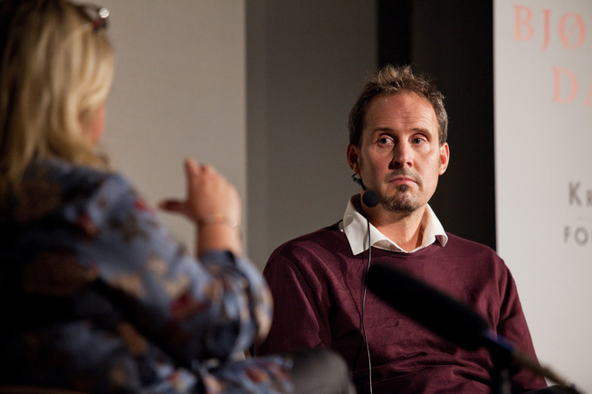 <p>FORFATTER: Bjørn Olav Jahr under lanseringen av boken «Drapene i Baneheia» i Kristiansand torsdag ettermiddag.</p>