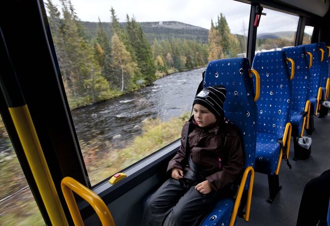 <p>FELICIA SOM 1. KLASSING: Felicia Backlund Nordgård var fem år og førsteklassing på dette bildet fra 2010. Her er hun på vei hjem de 55 kilometerne fra Innygda til Ljørdalen i Trysil.</p>