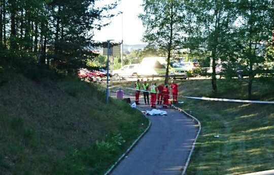& lt; p & gt; & # xc5; TOWN: Police have covered the d & # xF8; the woman who was found on the & # xE5; Trosterud in Oslo Tuesday evening. & # xA0; & lt; / p & gt;