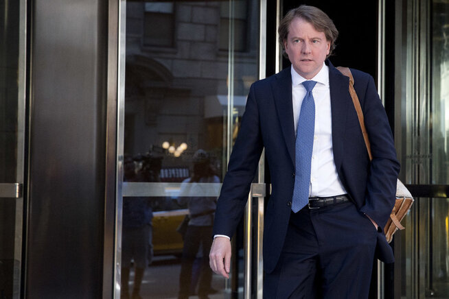 <p>RÅDGIVER: Donald McGahn jobbet for Trump-kampanjen. Nå blir han med til Det hvite hus.</p>
