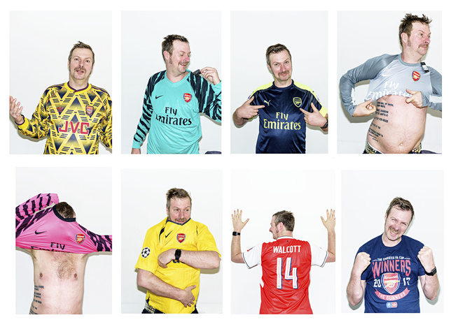 <p>ALLTID VELKLEDD: Med Arsenal.</p>