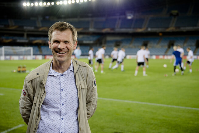 <p>INVITASJON FRA REAL SOCIEDAD: Bjørn Tore Kvarme har fremdeles en høy stjerne i San Sebastián og ble invitert av sin gamle klubb for å overvære deres møte med Rosenborg. </p>