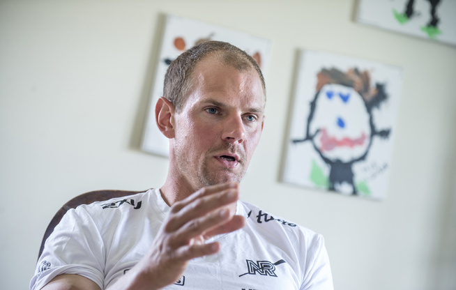 <p>ROER: Olaf Tufte har ved siden av foredragsvirksomhet også tjent gode penger på undertøysselskapet Tufte Wear.</p>