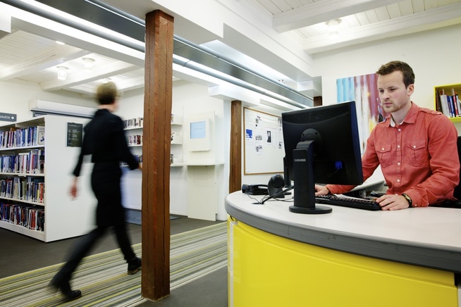 <p>STOROMLEGGING: Skolesystemet i Forsvaret står foran en massiv omlegging, ifølge VGs kilder. Dette bildet er fra Forsvarets høgskole i Oslo.</p>