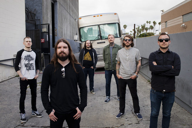 <p>GULL-OPPDRAG: Kvelertak: Fra venstre: Kjetil Gjermundrød, Erlend Hjelvik, Bjarte Lund Rolland, Marvin Nygaard, Vidar Landa og Maciek Ofstad.</p>