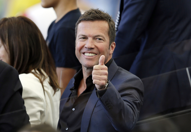 TOMMEL OPP: Lothar Matthäus er blant de fotballegendene som har vært positive til et arrangement i Henningsvær.
